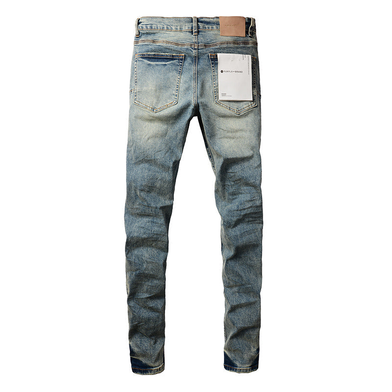 Purple Brand Jeans #9015 – Skinny Fit Scratched Denim