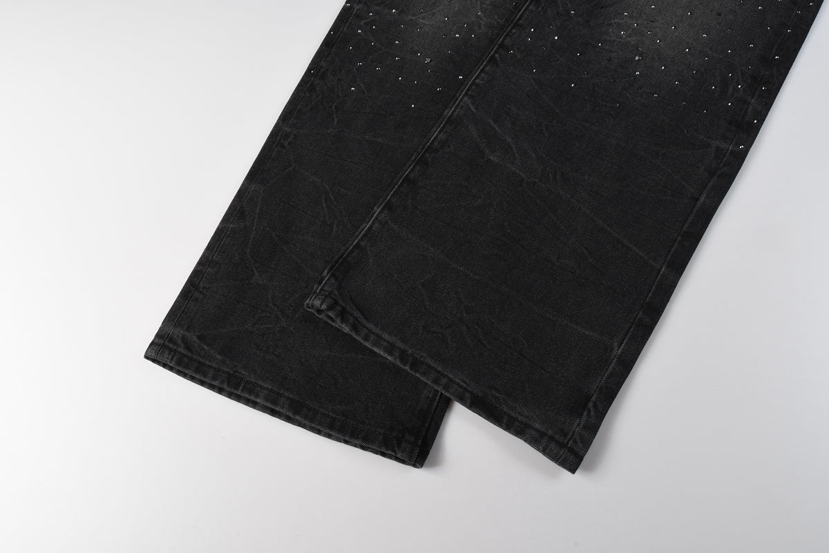 Purple Brand Crystal Diamond Skinny Jeans #PU105