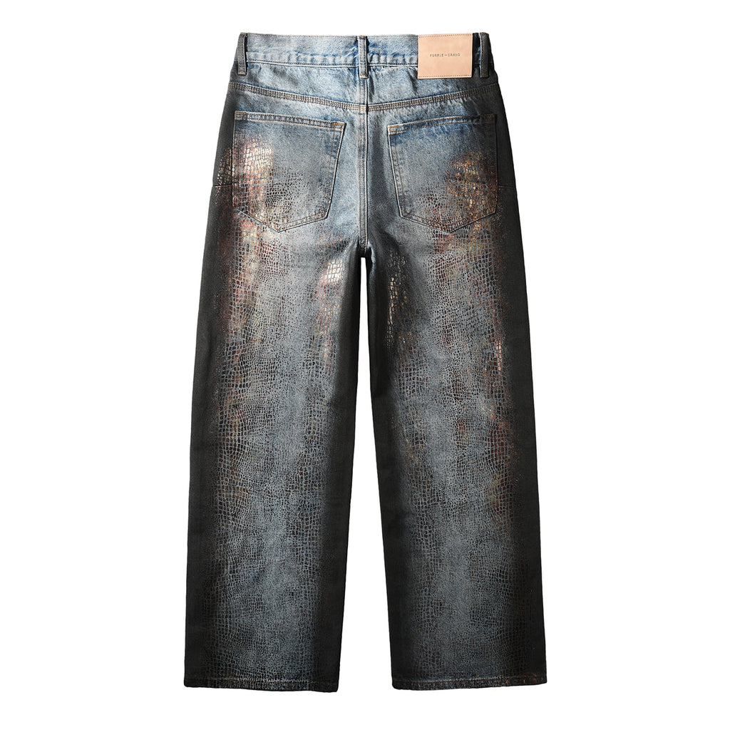 Purple Brand Crystal Diamond Skinny Jeans #PU102