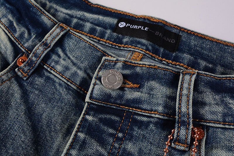 Purple Brand Jeans #9015 – Skinny Fit Scratched Denim