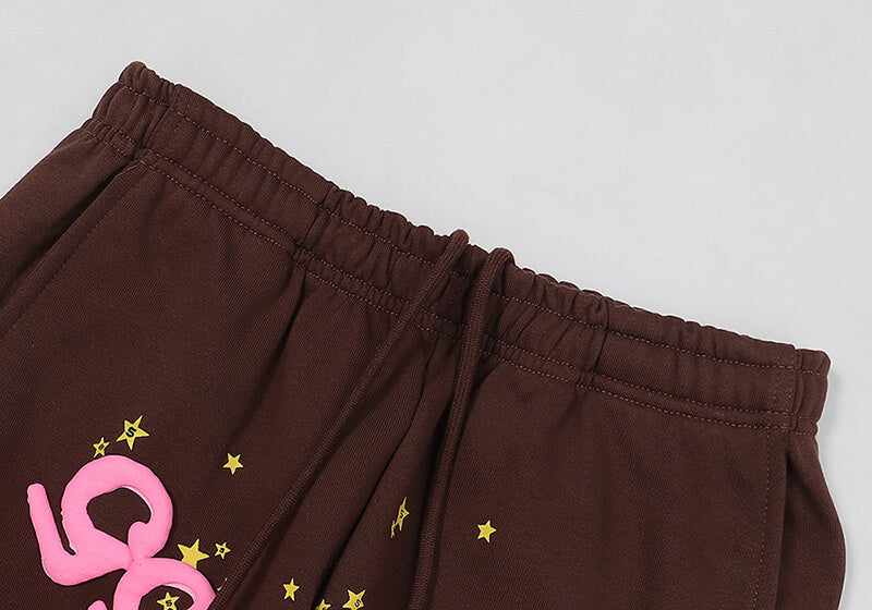 Sp5der 555 Young Thug Pant Brown #8203