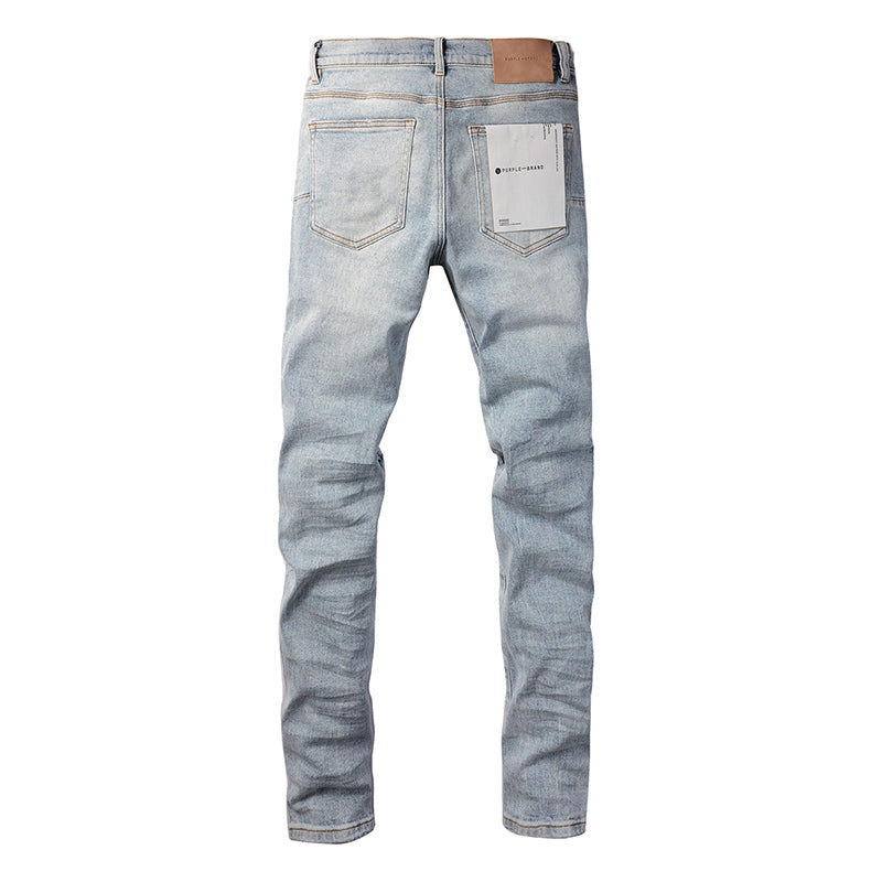 Purple Brand Jeans #9010 – Skinny Fit Scratched Denim