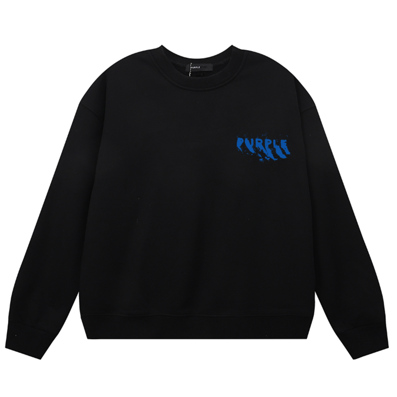 Purple Brand Logo Printed Sweatshirt