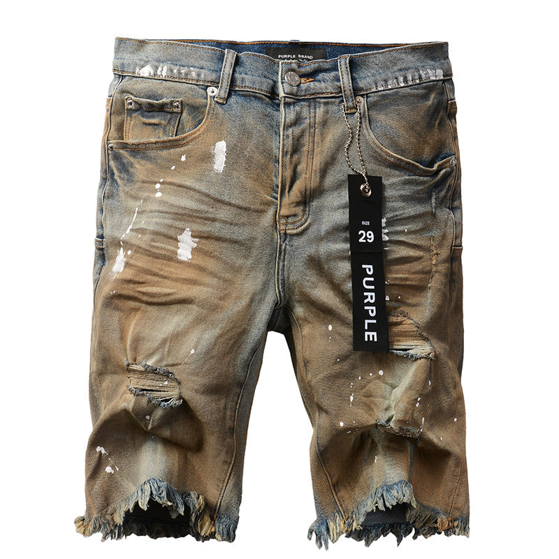 Purple Brand Denim Shorts #5012 | Relaxed Fit | Pre Fall 2024