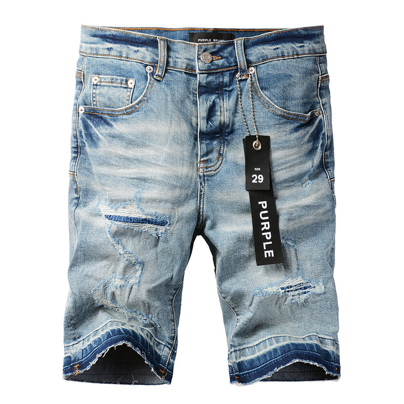 Purple Brand Denim Shorts #5013 | Relaxed Fit | Pre Fall 2024
