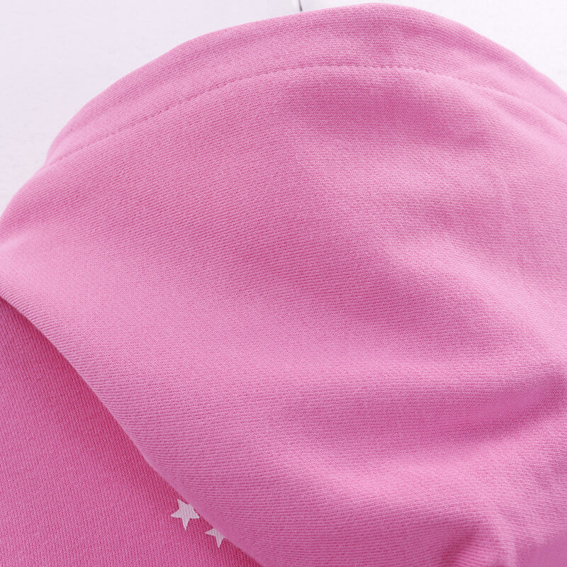Sp5der Atlanta Hoodie – Pink Premium Streetwear Sweatshirt