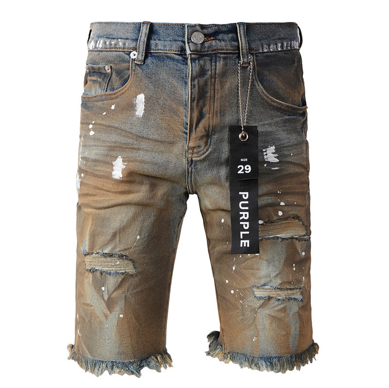 Purple Brand Denim Shorts #5012 | Relaxed Fit | Pre Fall 2024
