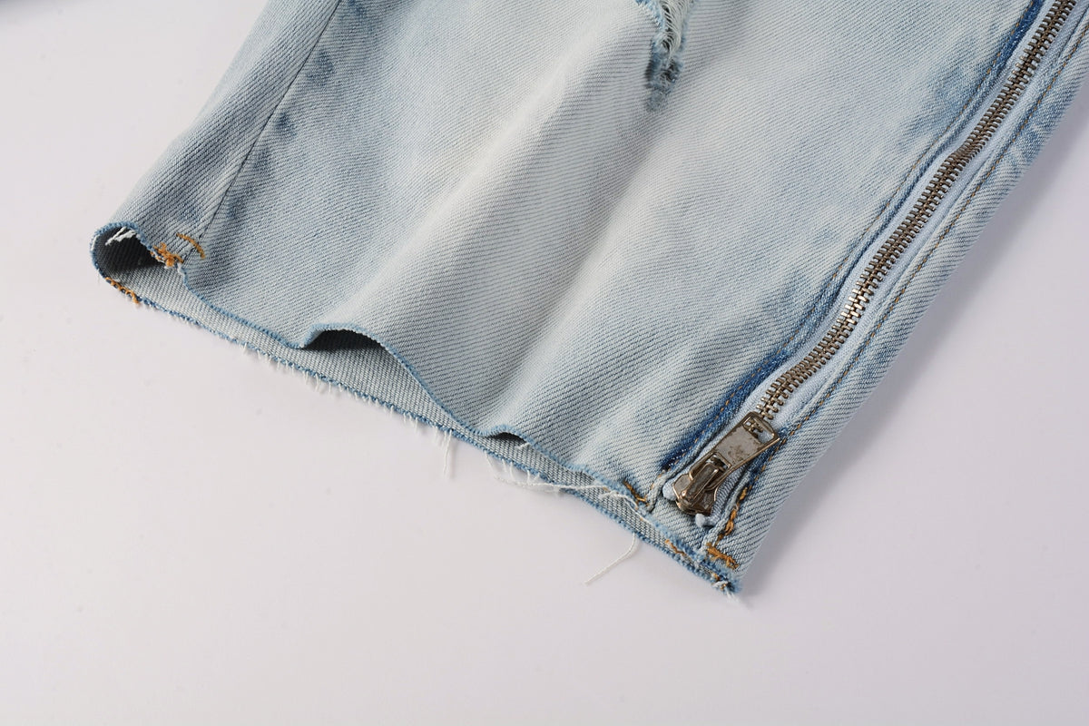 Purple Brand Denim Shorts #5086 | Relaxed Fit Cotton