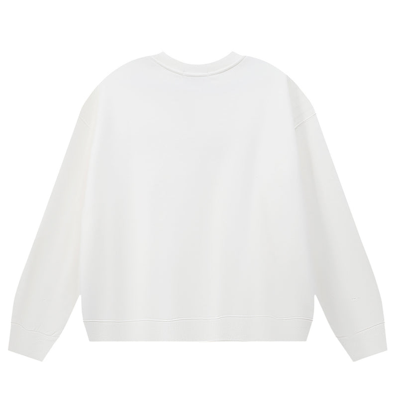 Purple Brand Logo Printed Sweatshirt