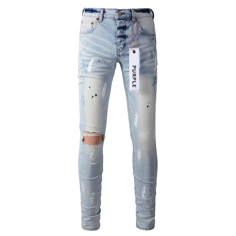 Purple Brand Jeans #9006 – Skinny Fit Distressed Denim