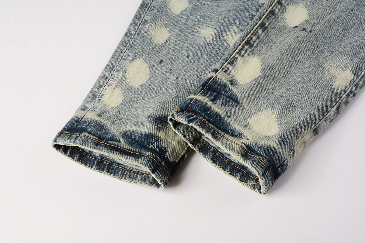 Purple Brand Jeans #9092 | Skinny Fit Distressed Denim