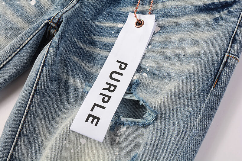 Purple Brand Jeans #9003 – Skinny Fit Distressed Denim