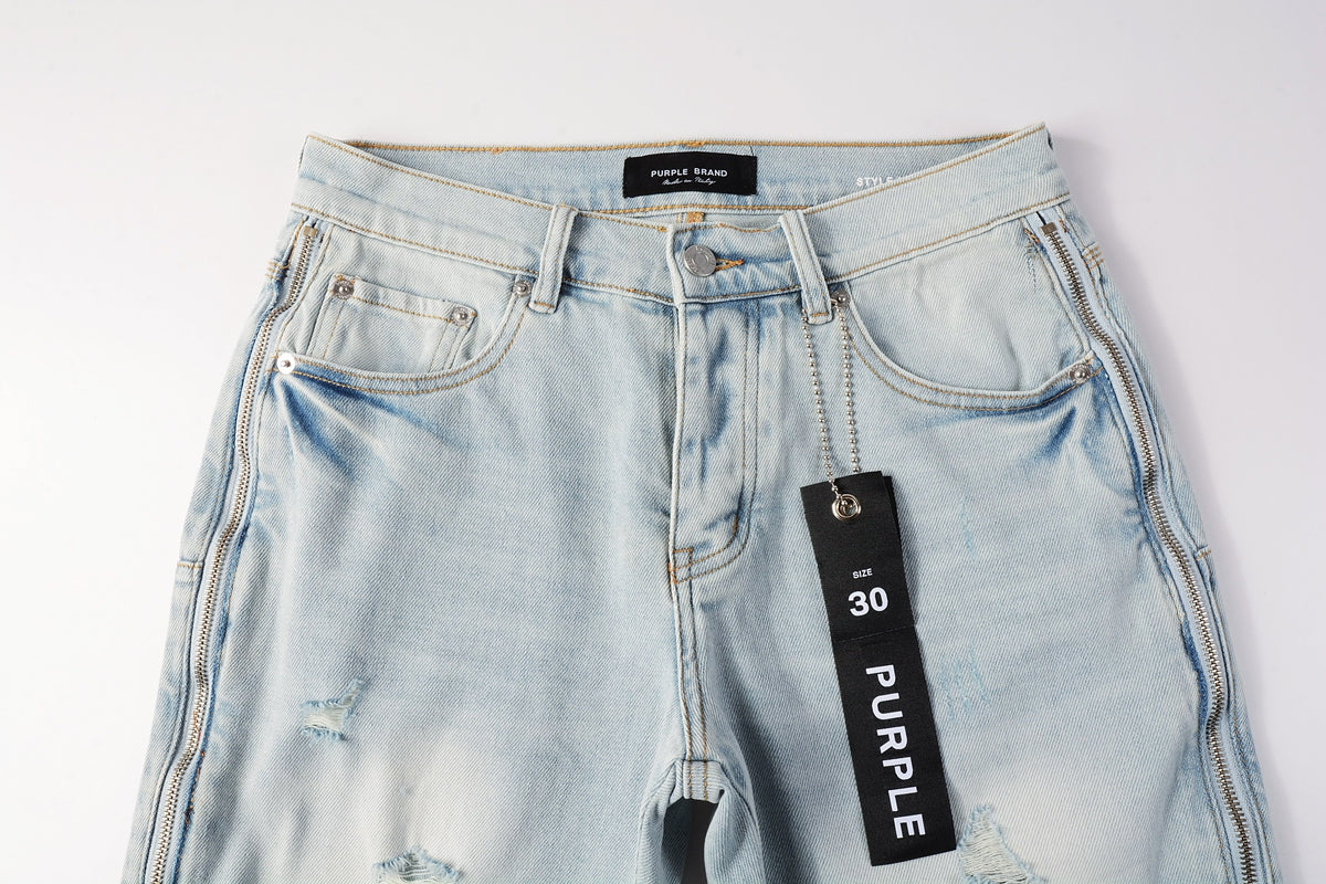 Purple Brand Denim Shorts #5086 | Relaxed Fit Cotton