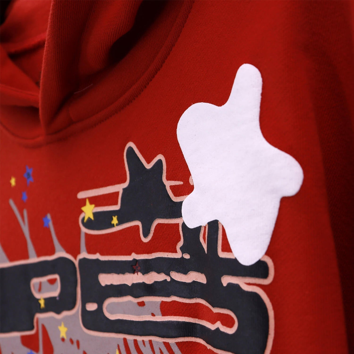 Sp5der Spider Web Hoodie – Red Premium Streetwear Sweatshirt