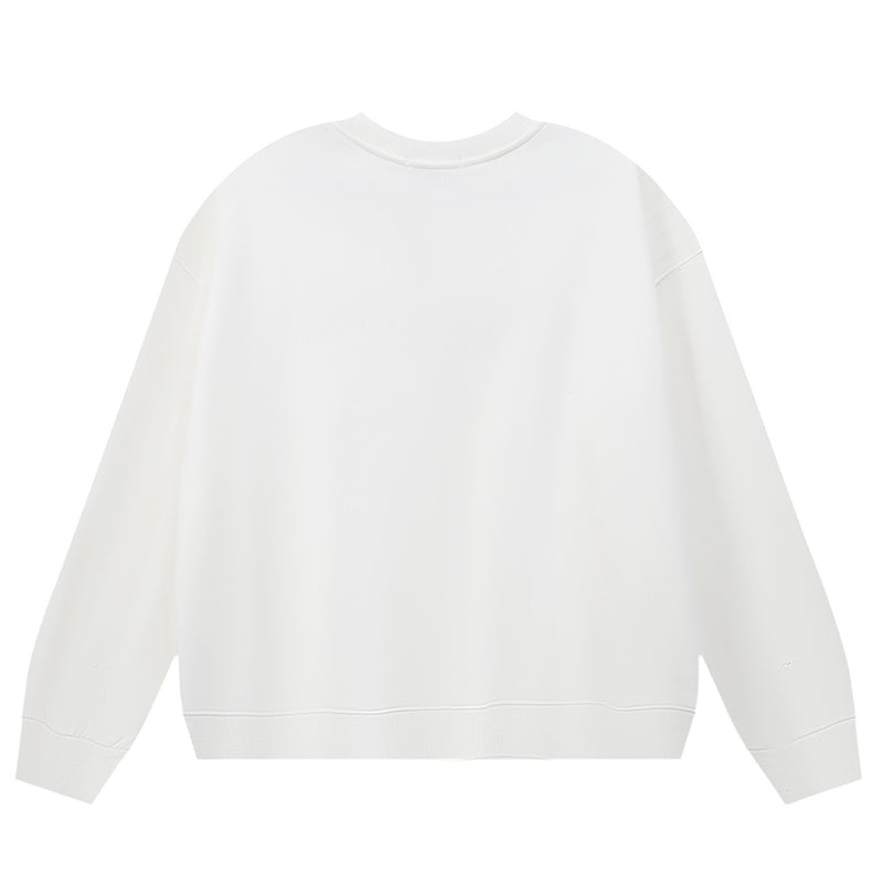 Purple Brand Logo Printed Sweatshirt