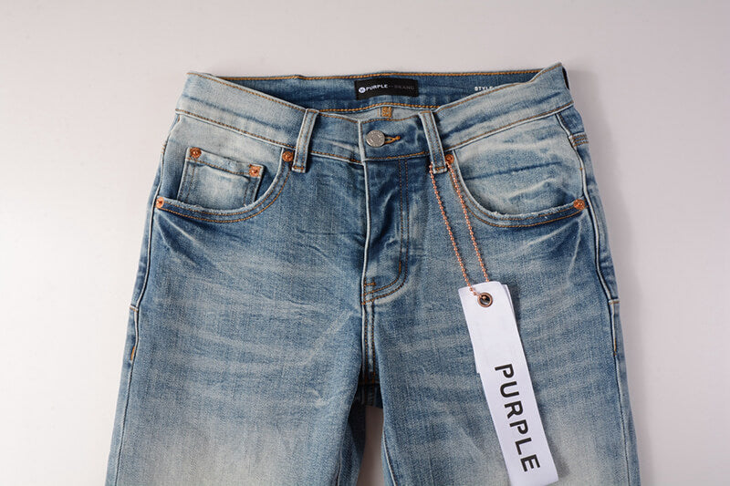 Purple Brand Jeans #9016 – Skinny Fit Distressed Denim