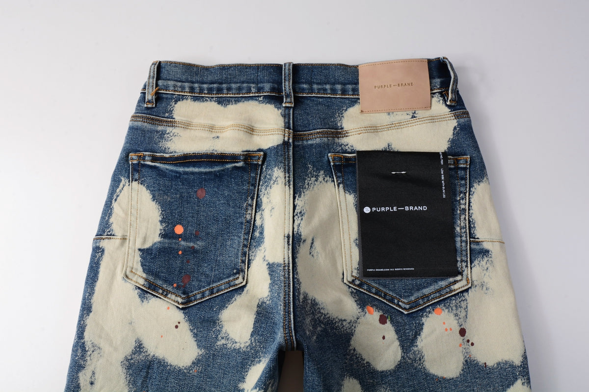 Purple Brand Relaxed Fit Denim Shorts