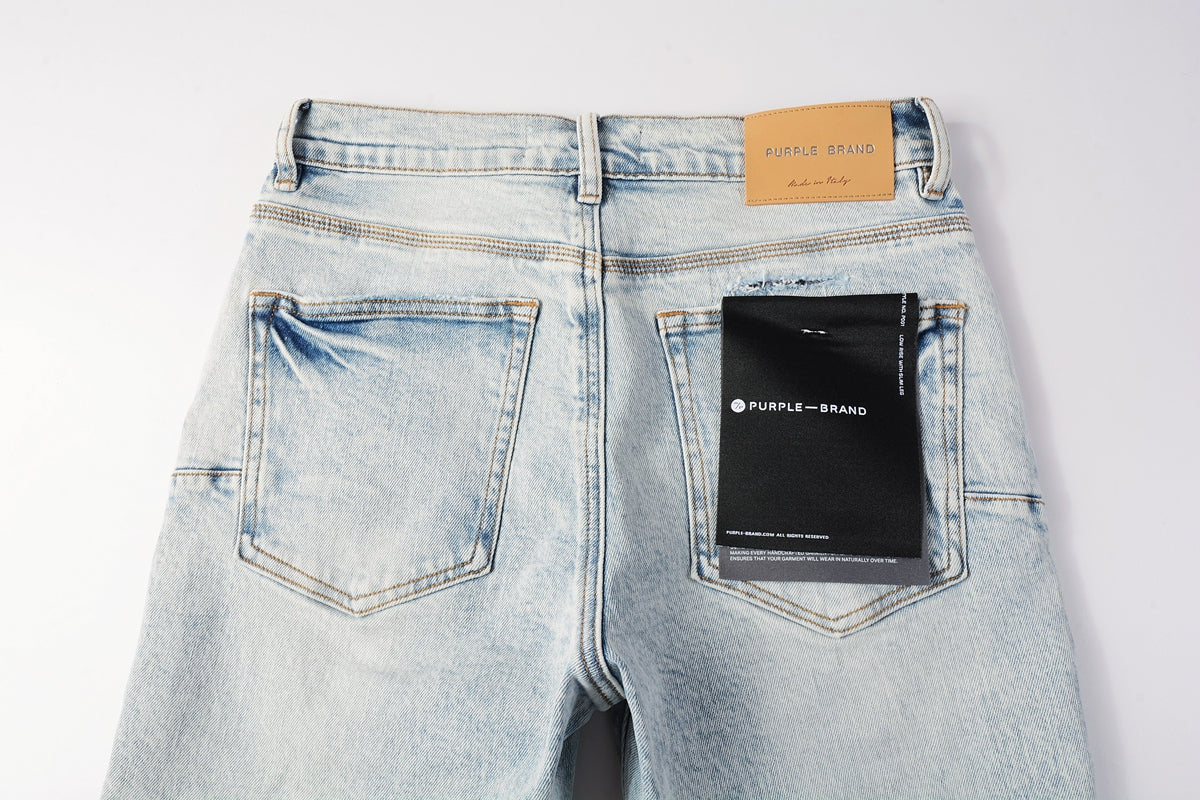 Purple Brand Denim Shorts #5087 – Relaxed Fit Pre-Fall 2024