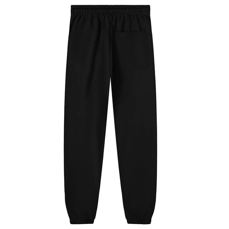 Sp5der Logo Foam Print Jogger Pants – Black