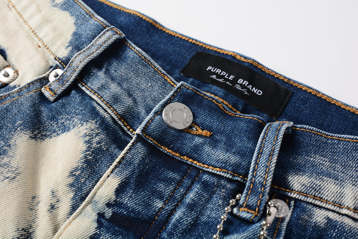 Purple Brand Relaxed Fit Denim Shorts