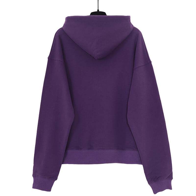 Sp5der Web Print Gothic Punk Hoodie – Purple Premium Streetwear Sweatshirt