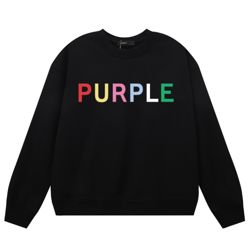 Purple Brand Logo Printed Sweatshirt