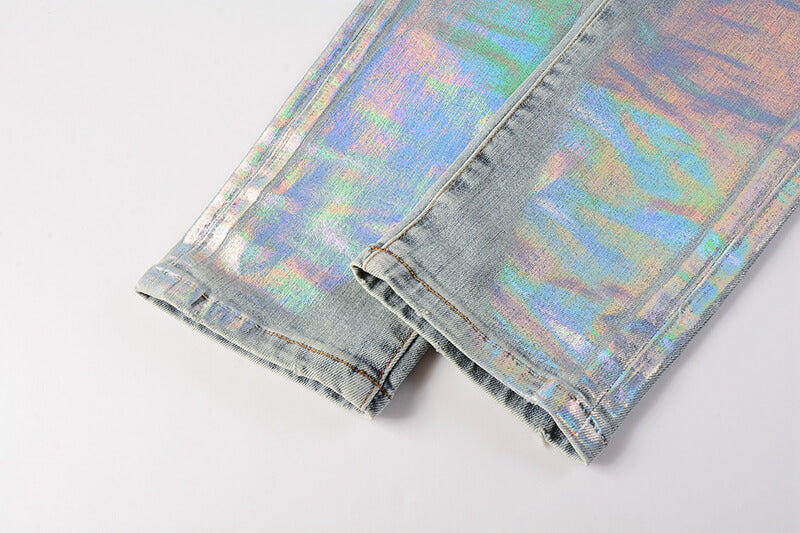 Purple Brand Jeans #9005 – Skinny Fit Distressed Denim