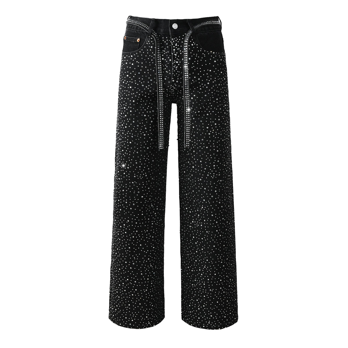 Purple Brand Crystal Diamond Skinny Jeans #9128