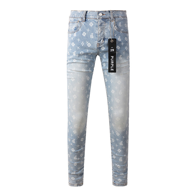 Purple Brand Jeans #9089 – Skinny Fit Distressed Denim