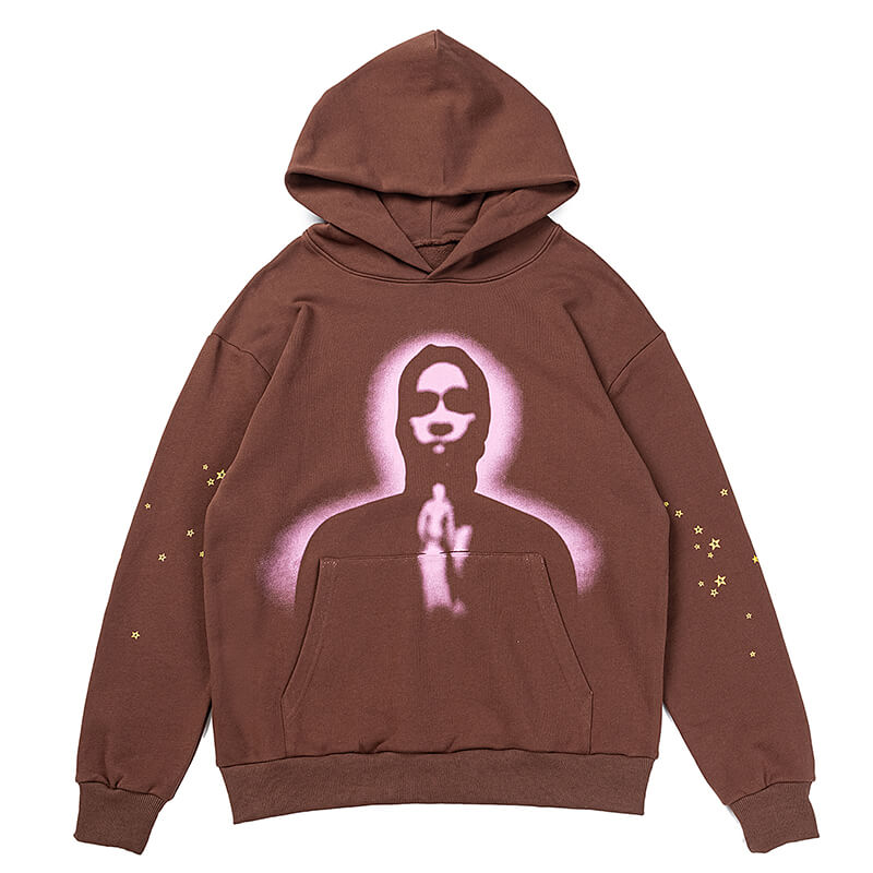 Sp5der Young Thug Pink Hoodie