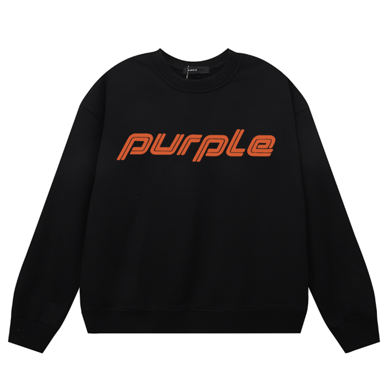 Purple Brand Logo Printed Sweatshirt