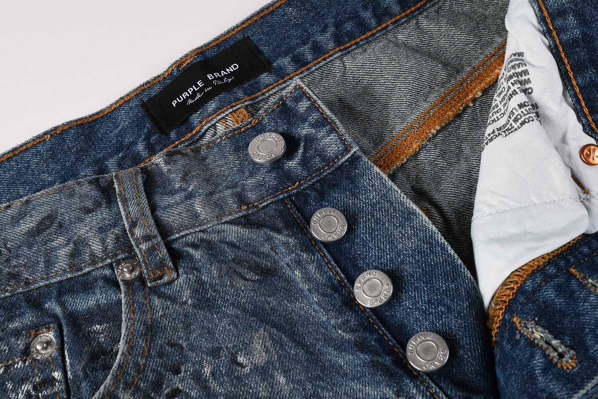 Purple Brand Crystal Diamond Skinny Jeans #PU100