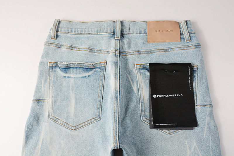Purple Brand Relaxed-Fit Denim Shorts #5069
