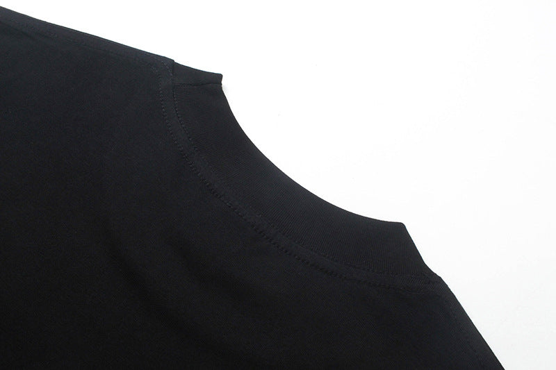 Sp5der Atlanta Print T-Shirt – Black Streetwear Graphic Tee