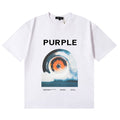 Purple Brand T-Shirt P23 | White & Black