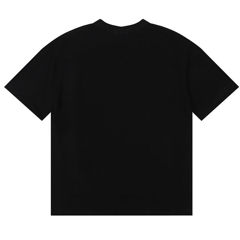 AMIRI Crystal Ball Logo-Intarsia Cashmere T-Shirt