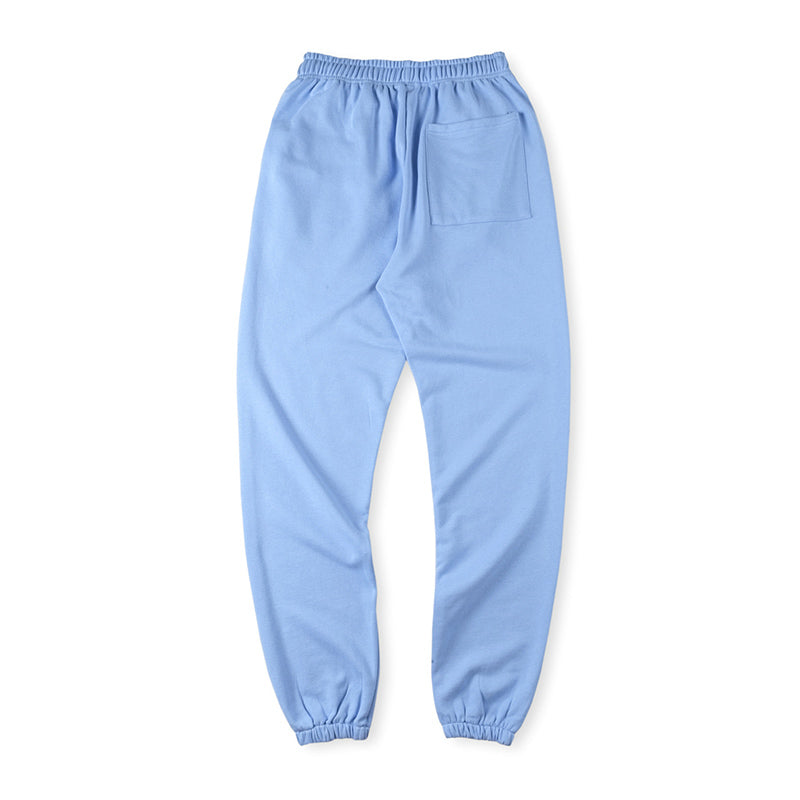 Sp5der White Foam Printing Pant Blue