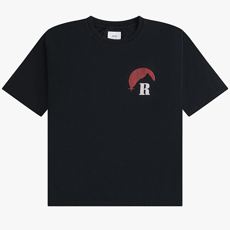 RHUDE Moonlight T-Shirt | Black Edition Streetwear Tee