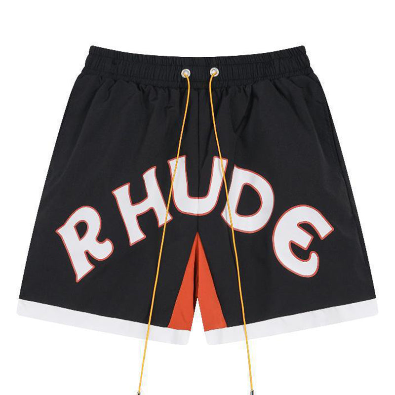 Rhude Mechanic Logo Short