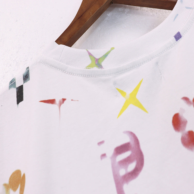 Purple Brand Monogram Print T-Shirt