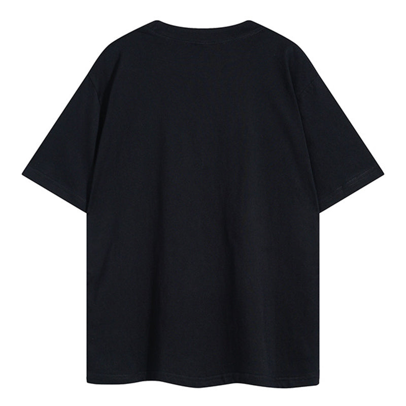Sp5der 555555 Angel Number T-Shirt – Black Streetwear Graphic Tee