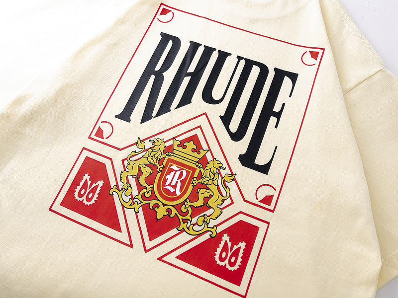 RHUDE Graphic T-Shirt | 100% Cotton Streetwear Tee