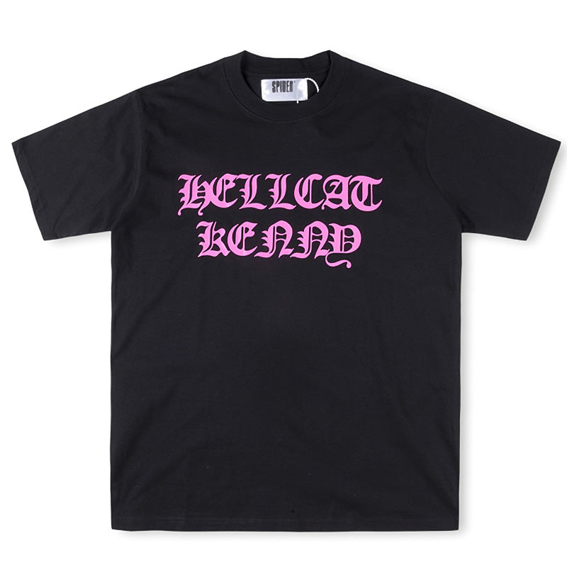 Sp5der Hellcat Kenny Tee – Bold Streetwear Graphic T-Shirt