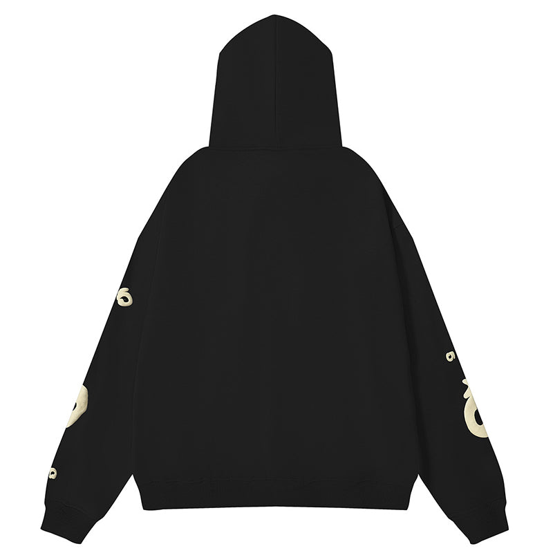 Sp5der Beluga Hoodie – Black Premium Streetwear Sweatshirt