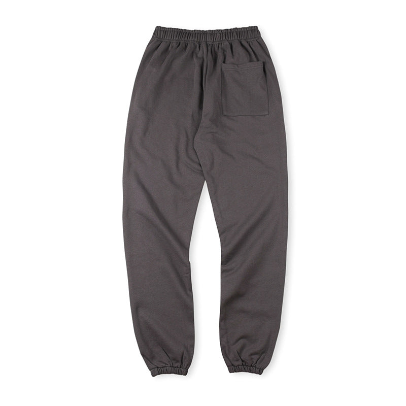 Sp5der Logo Foam Print Jogger Pants – Brown