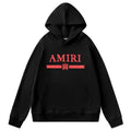 AMIRI Ma Bar LOGO Embroidered Hoodies