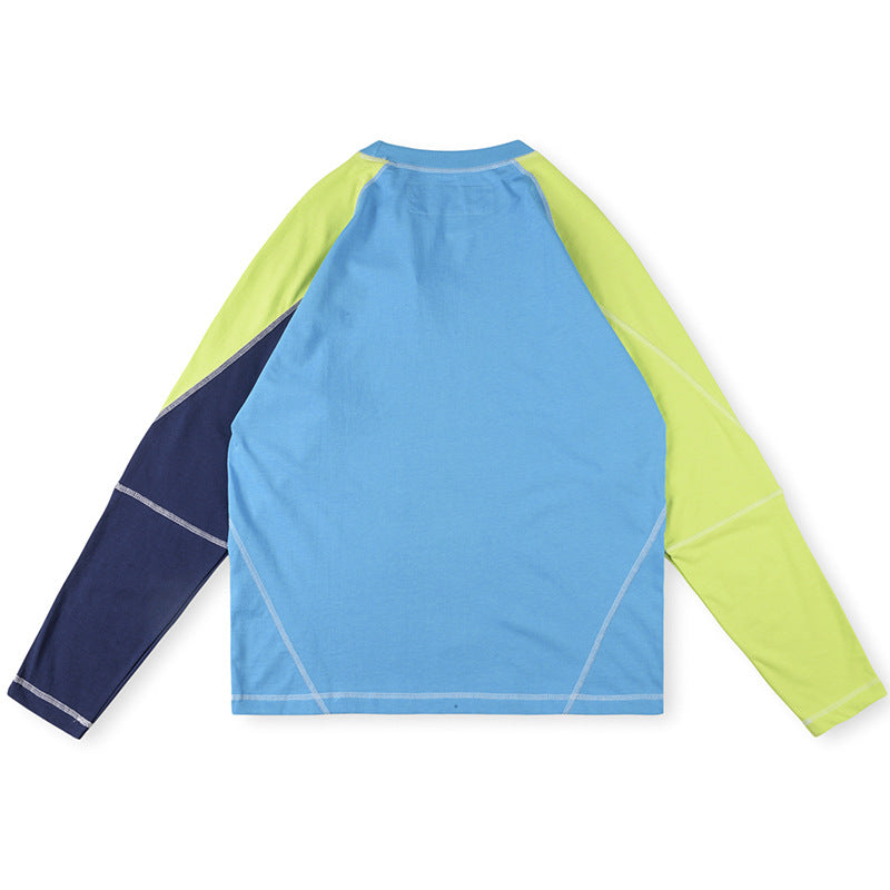 SP5DER Technomarine Long Sleeve T-Shirt – Blue