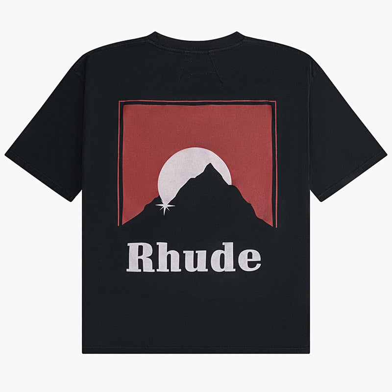 RHUDE Moonlight T-Shirt | Black Edition Streetwear Tee