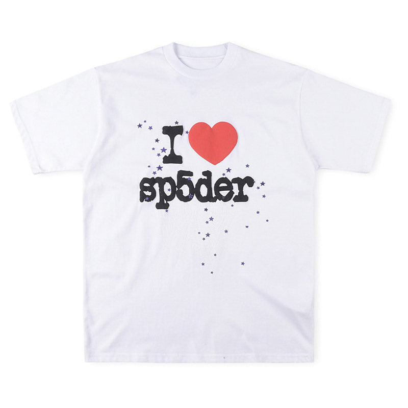 Sp5der I Heart SP5DER T-Shirt – Graphic Streetwear Tee