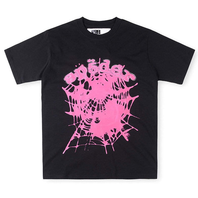 Sp5der Scattered OG Web V2 Tee – Iconic Streetwear Graphic T-Shirt